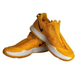 Men's Nike PG4 TB Promo University Yellow Gold CW 4134-702, Size 9, EUC
